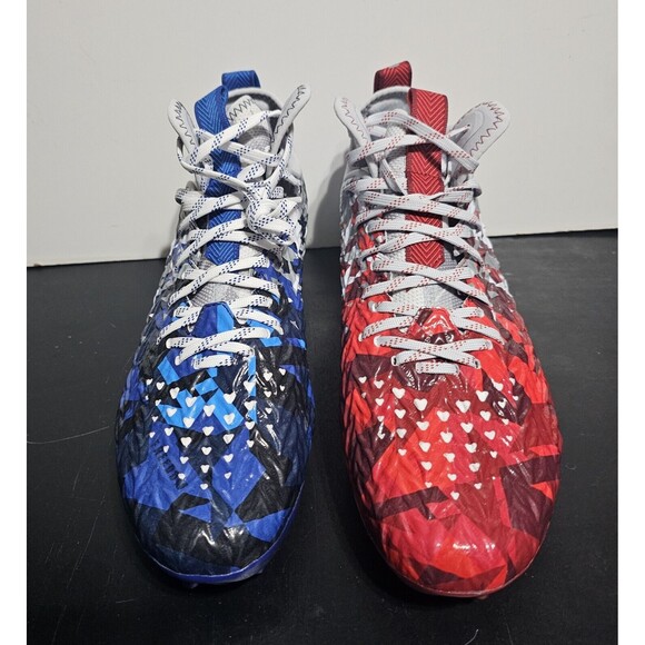 New Under Armour UA Spotlight Clone MC LE USA Football Cleats Men's Size 11 - Picture 7 of 9
